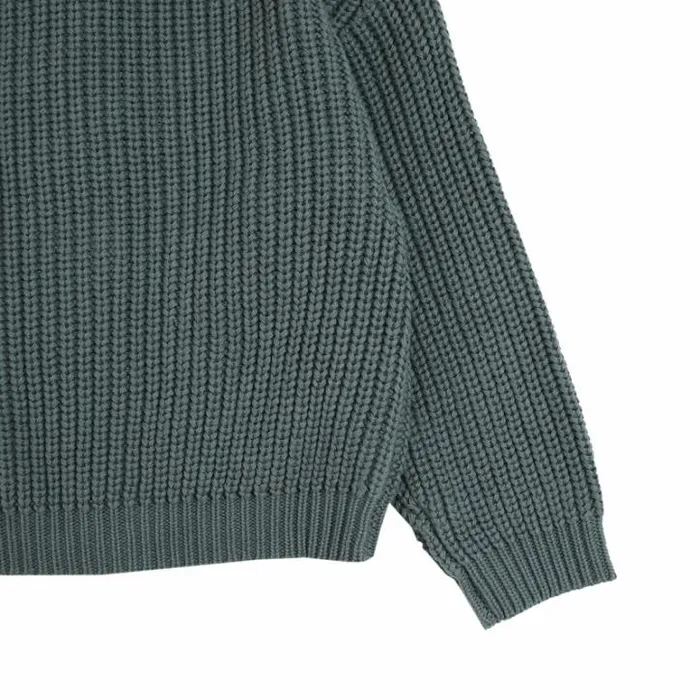 Donsje Amsterdam Sweaters and Cardigans Girls Timeo Cardigan Green Bay