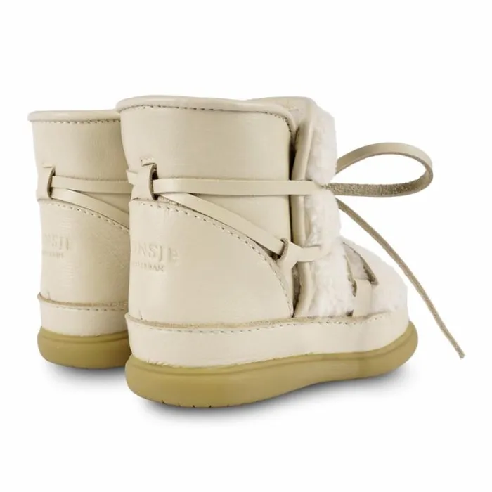 Donsje Amsterdam Toddler Shoes Baby Ceysa Shoes Cream Leather