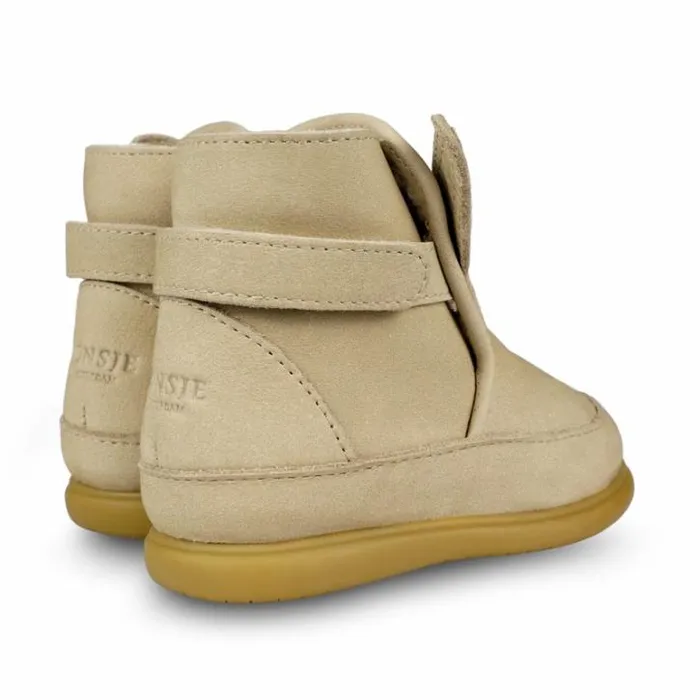 Donsje Amsterdam Toddler Shoes Baby Dubu Classic Shoes Taupe Nubuck