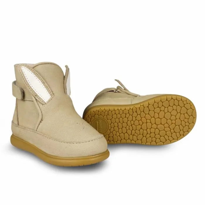 Donsje Amsterdam Toddler Shoes Baby Dubu Classic Shoes Taupe Nubuck