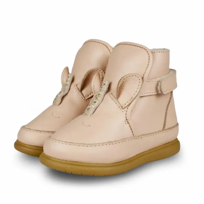 Donsje Amsterdam Toddler Shoes Baby Dubu Special Shoes Light Rose Leather