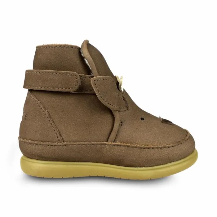 Donsje Amsterdam Toddler Shoes Girls Girls Dubu Special Shoes Hazelnut Nubuck