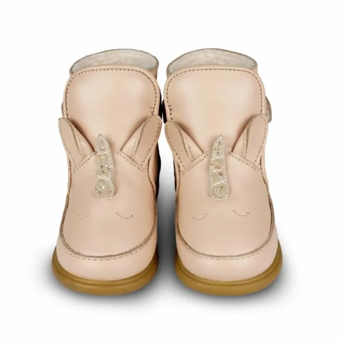 Donsje Amsterdam Toddler Shoes Girls Girls Dubu Special Shoes Light Rose Leather