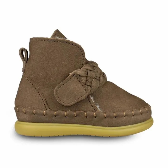 Donsje Amsterdam Toddler Shoes Girls Girls Marcou Shoes Hazelnut Nubuck