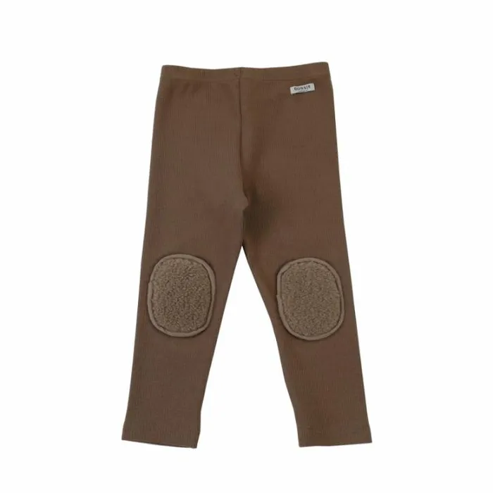 Donsje Amsterdam Trousers and Leggings Baby Keene Leggings Dark Latte