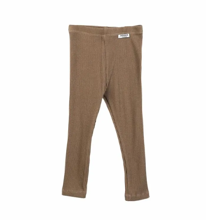 Donsje Amsterdam Trousers and Leggings Baby Lucy Leggings Hazelnut