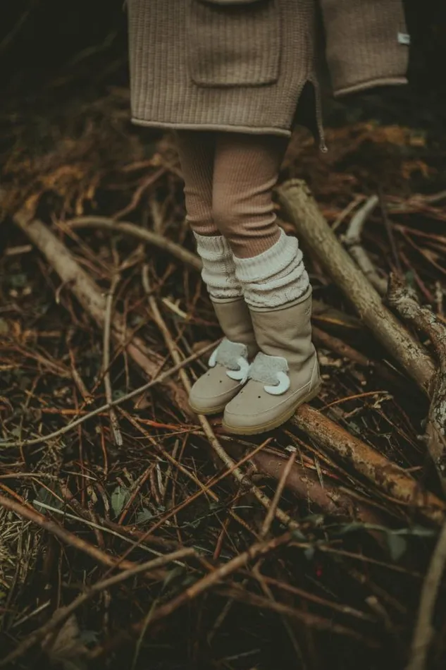 Donsje Amsterdam Trousers and Leggings Baby Lucy Leggings Hazelnut