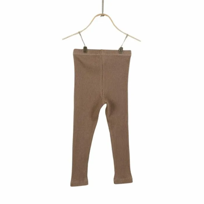 Donsje Amsterdam Trousers and Leggings Baby Lucy Leggings Hazelnut