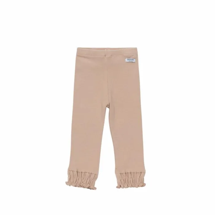 Donsje Amsterdam Trousers and Leggings Girls Ies Leggings Rose Mocha