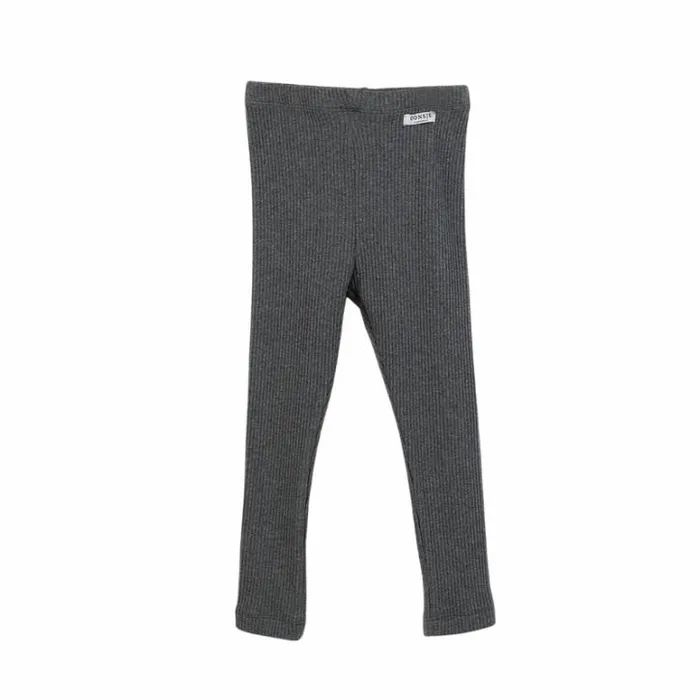 Donsje Amsterdam Trousers and Leggings Girls Lucy Leggings Dark Grey