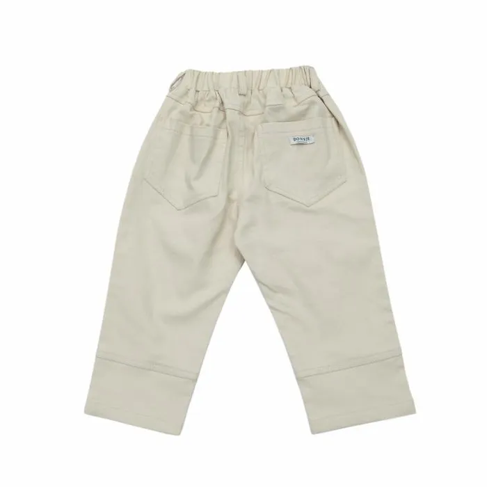Donsje Amsterdam Trousers and Leggings Girls Maude Trousers Misty White