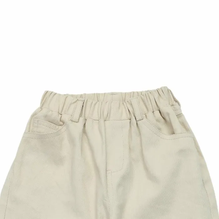Donsje Amsterdam Trousers and Leggings Girls Maude Trousers Misty White