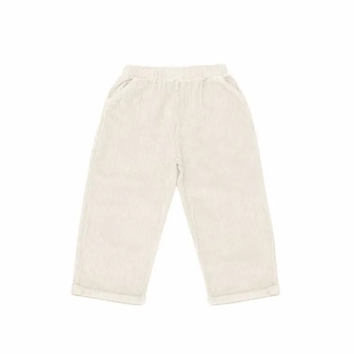 Donsje Amsterdam Trousers and Leggings Girls Moshe Trousers Warm White