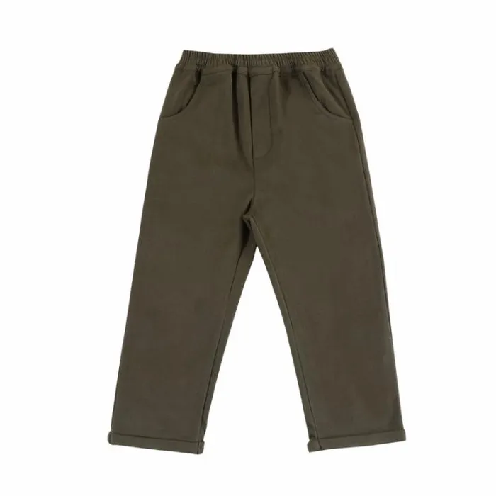 Donsje Amsterdam Trousers Boys Olb Trousers Moss Green
