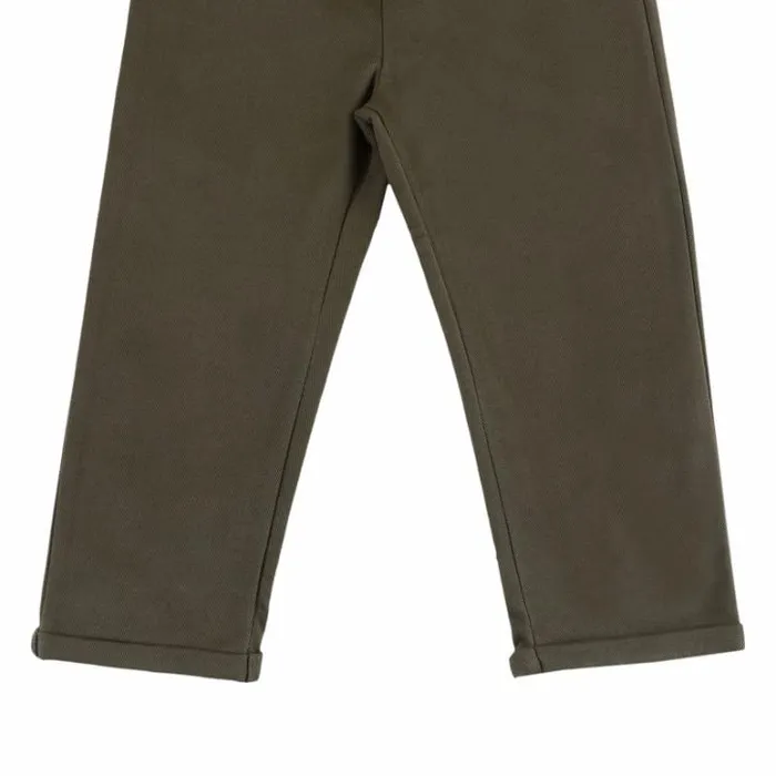 Donsje Amsterdam Trousers Boys Olb Trousers Moss Green