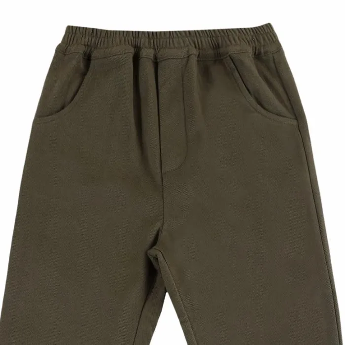 Donsje Amsterdam Trousers Boys Olb Trousers Moss Green