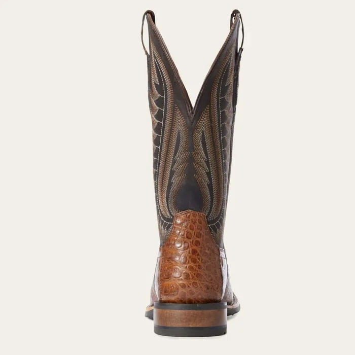 Double Down Western Boot Caramel Caiman Belly Men Ariat Western Boots Double Down Western Boot Caramel Caiman Belly Men Ariat Western Boots