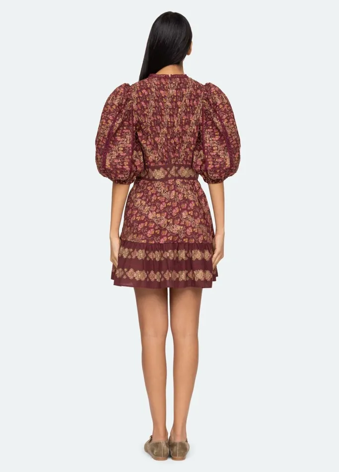 Dresses Women Sea New York Giulia Dress Maroon