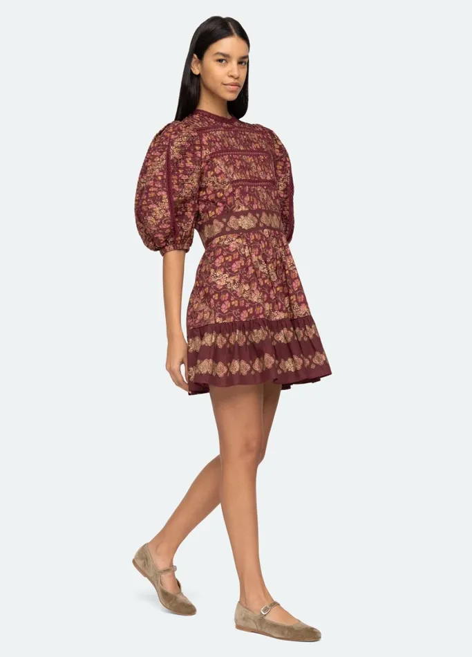 Dresses Women Sea New York Giulia Dress Maroon