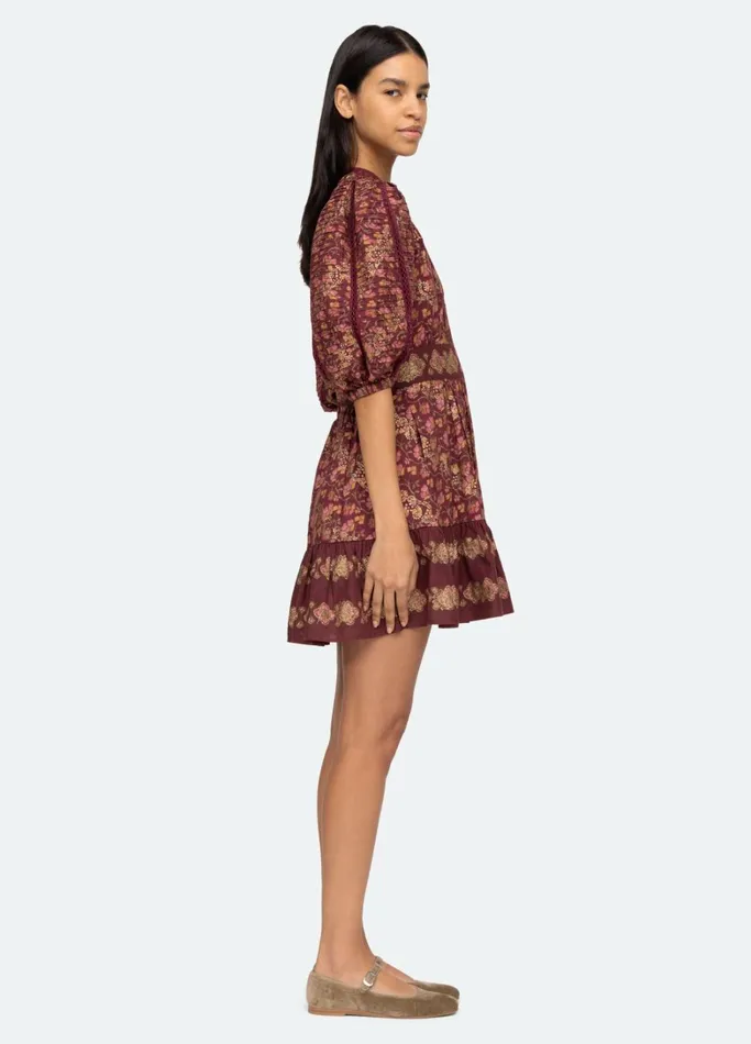 Dresses Women Sea New York Giulia Dress Maroon