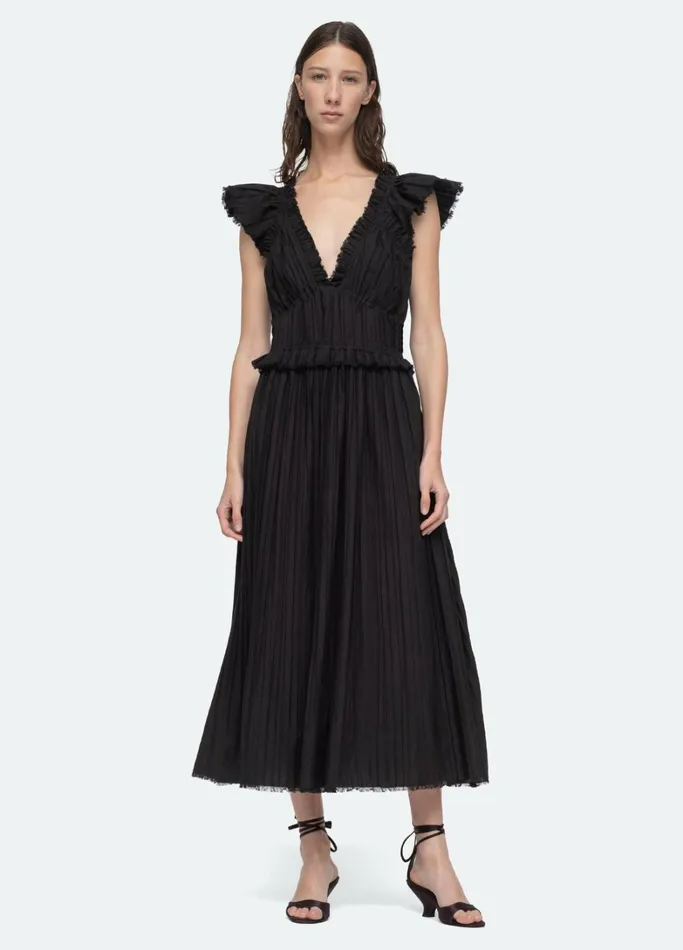 Dresses Women Sea New York Greir VNeck Dress Black
