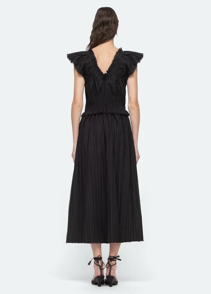 Dresses Women Sea New York Greir VNeck Dress Black