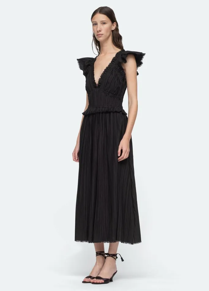 Dresses Women Sea New York Greir VNeck Dress Black