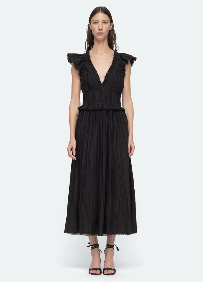Dresses Women Sea New York Greir VNeck Dress Black