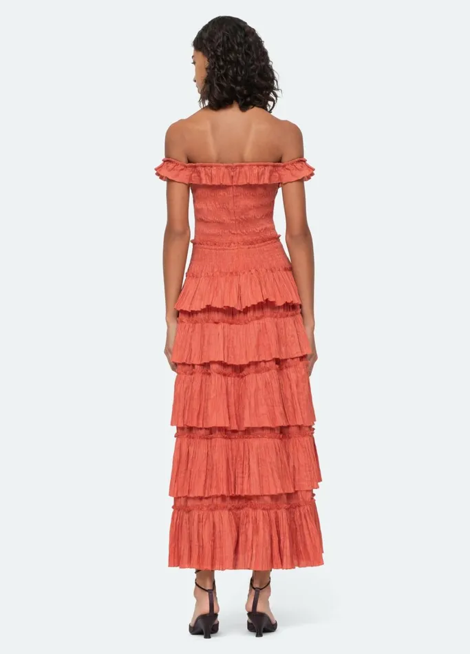 Dresses Women Sea New York Micah Tiered Dress Ocean