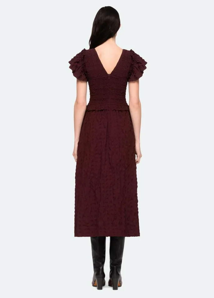 Dresses Women Sea New York Piero Dress Bordeaux