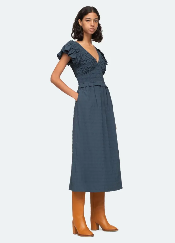 Dresses Women Sea New York Piero Dress Bordeaux