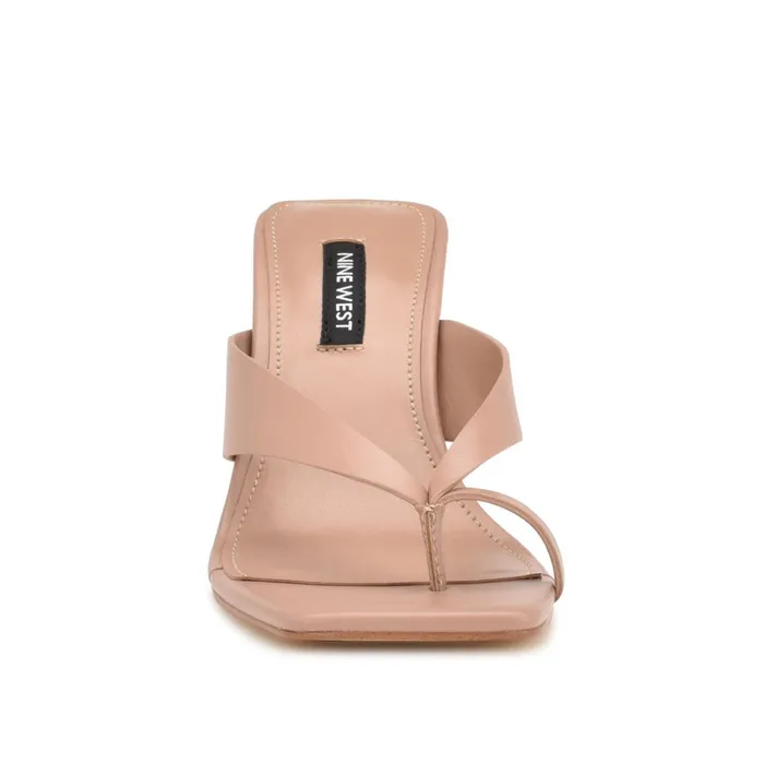 Durlife Heeled Thong Sandals Dark Blush Women Nine West Sandals Durlife Heeled Thong Sandals Dark Blush Women Nine West Sandals