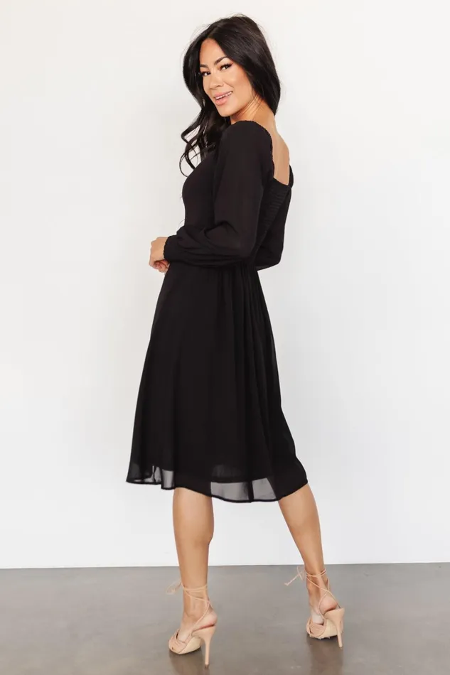 Elise Short Dress Black Women Baltic Born Short Dresses Elise Short Dress Black Women Baltic Born Short Dresses