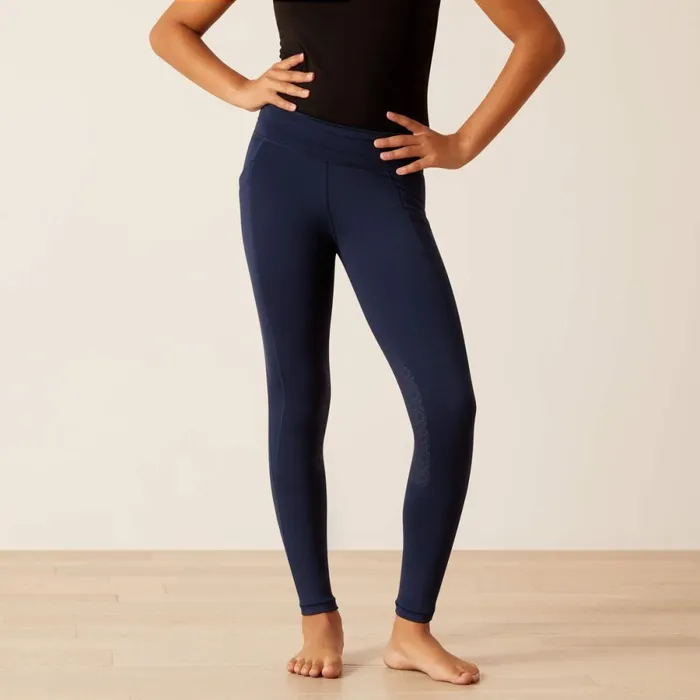 Eos 20 Knee Patch Tight Navy WomenKids Ariat Pants and Shorts