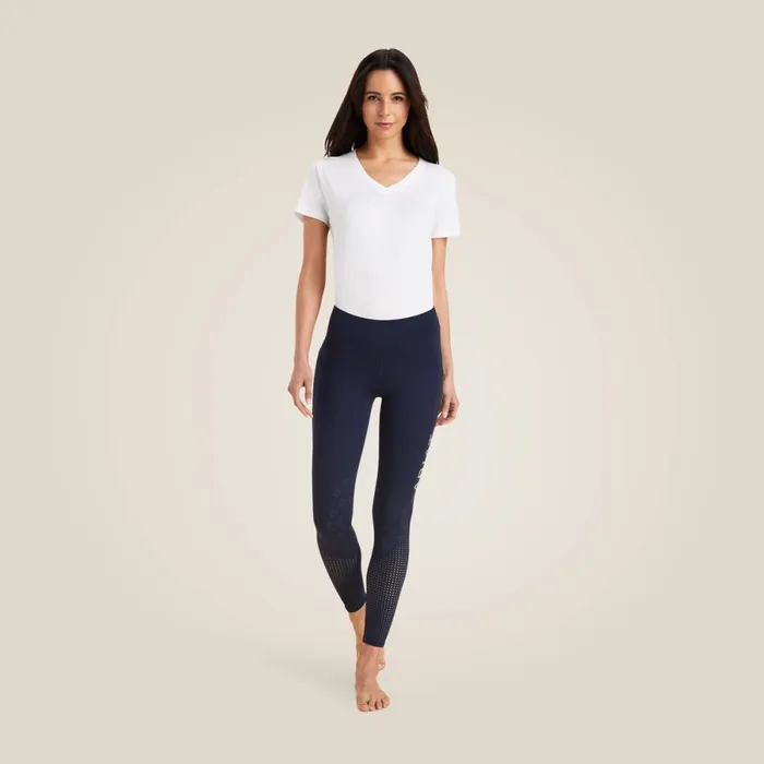 Eos Knee Patch Tight Navy Women Ariat Pants and Shorts Eos Knee Patch Tight Navy Women Ariat Pants and Shorts