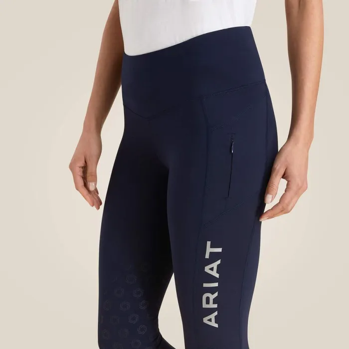 Eos Knee Patch Tight Navy Women Ariat Pants and Shorts Eos Knee Patch Tight Navy Women Ariat Pants and Shorts