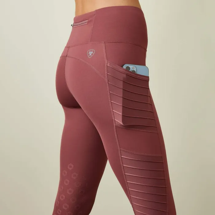 Eos Moto Knee Patch Tight Wild Ginger Women Ariat Pants and Shorts Eos Moto Knee Patch Tight Wild Ginger Women Ariat Pants and Shorts