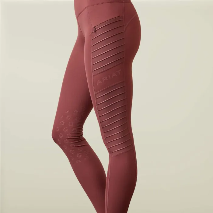 Eos Moto Knee Patch Tight Wild Ginger Women Ariat Pants and Shorts Eos Moto Knee Patch Tight Wild Ginger Women Ariat Pants and Shorts