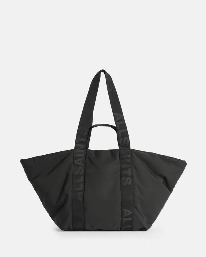 Esme Recycled Tote Bag Black Women AllSaints Handbags and Wallets