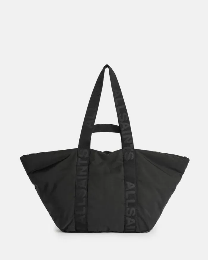 Esme Recycled Tote Bag Black Women AllSaints Handbags and Wallets