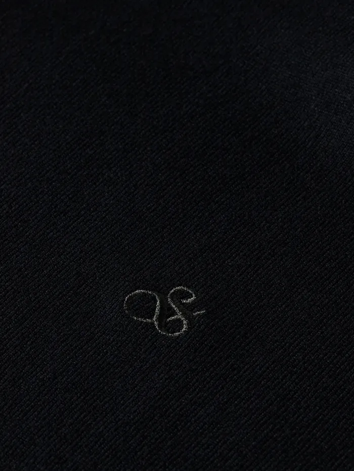 Essential 8211 VISCOSE PULLOVER CREWNECK Black Men Scotch and Soda Sweatshirts and Hoodies Essential 8211 VISCOSE PULLOVER CREWNECK Black Men Scotch and Soda Sweatshirts and Hoodies