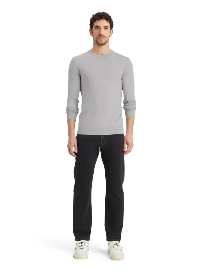 Essential 8211 VISCOSE PULLOVER CREWNECK Black Men Scotch and Soda Sweatshirts and Hoodies Essential 8211 VISCOSE PULLOVER CREWNECK Black Men Scotch and Soda Sweatshirts and Hoodies