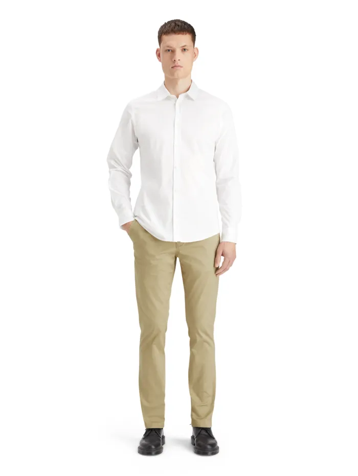 Essential Mott Cottonblend Twill Chino Sand Men Scotch and Soda Pants