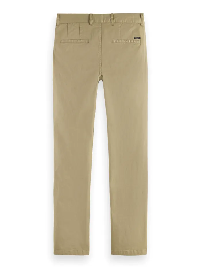 Essential Mott Cottonblend Twill Chino Sand Men Scotch and Soda Pants