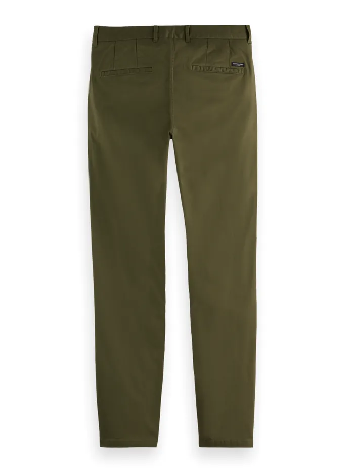 Essential Mott Cottonblend Twill Chino Sand Men Scotch and Soda Pants