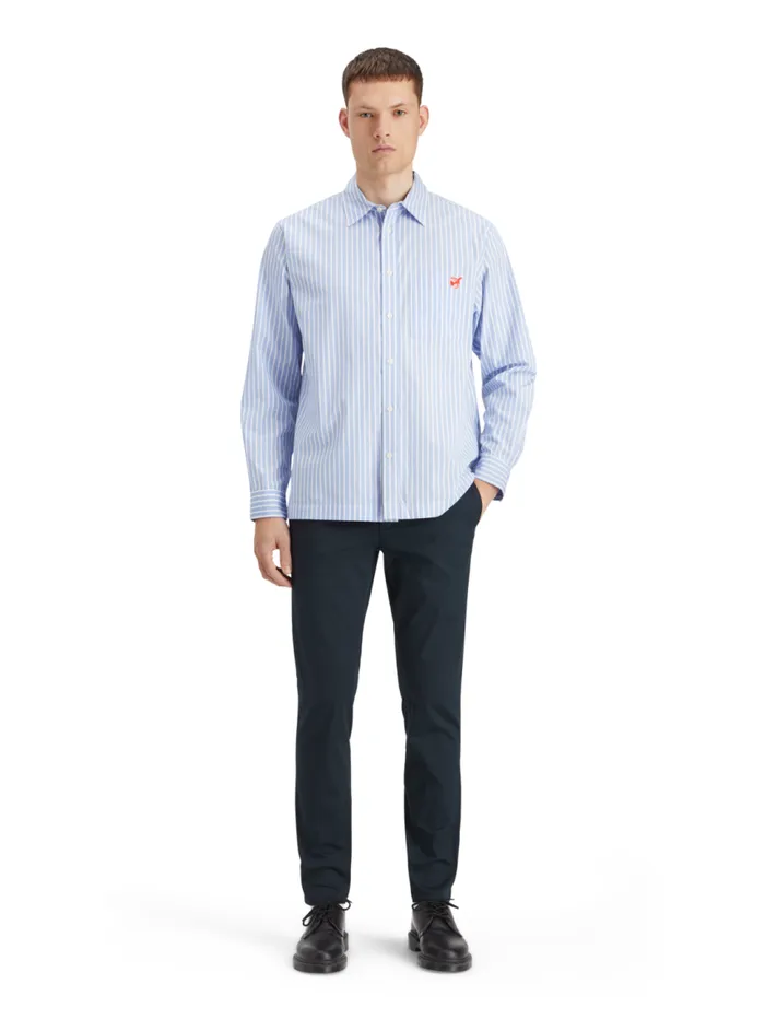 Essential Mott Cottonblend Twill Chino Sand Men Scotch and Soda Pants