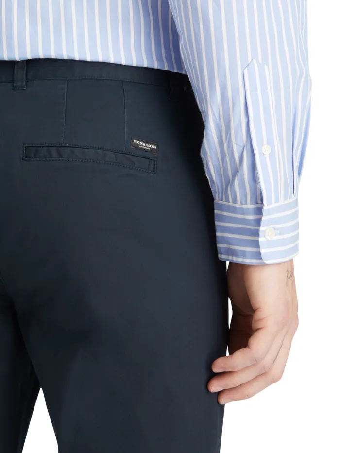 Essential Mott Cottonblend Twill Chino Sand Men Scotch and Soda Pants