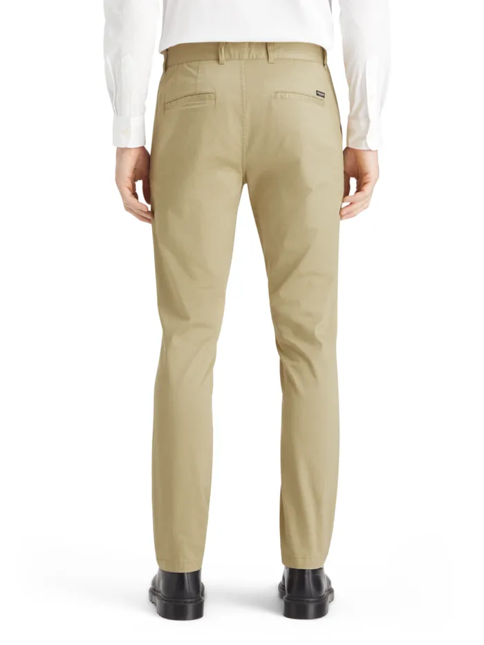 Essential Mott Cottonblend Twill Chino Sand Men Scotch and Soda Pants