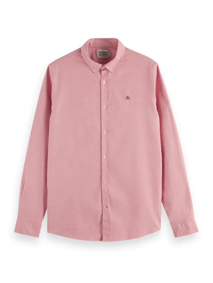 Essential Oxford Shirt Negroni Men Scotch and Soda Shirts