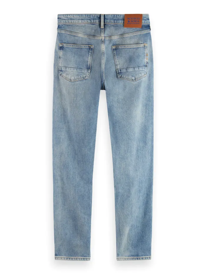 Essential RALSTON IN ORGANIC COTTON AQUA BLUE Aqua Blue Men Scotch and Soda Essentials Essential RALSTON IN ORGANIC COTTON AQUA BLUE Aqua Blue Men Scotch and Soda Essentials